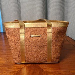 Hobo International Gold & Cork Weekender